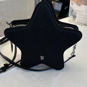 Victoria ‘S Secret,Black Star-Shaped Crossbody Bag
